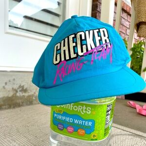 CHECKERS racing team nascar hat
